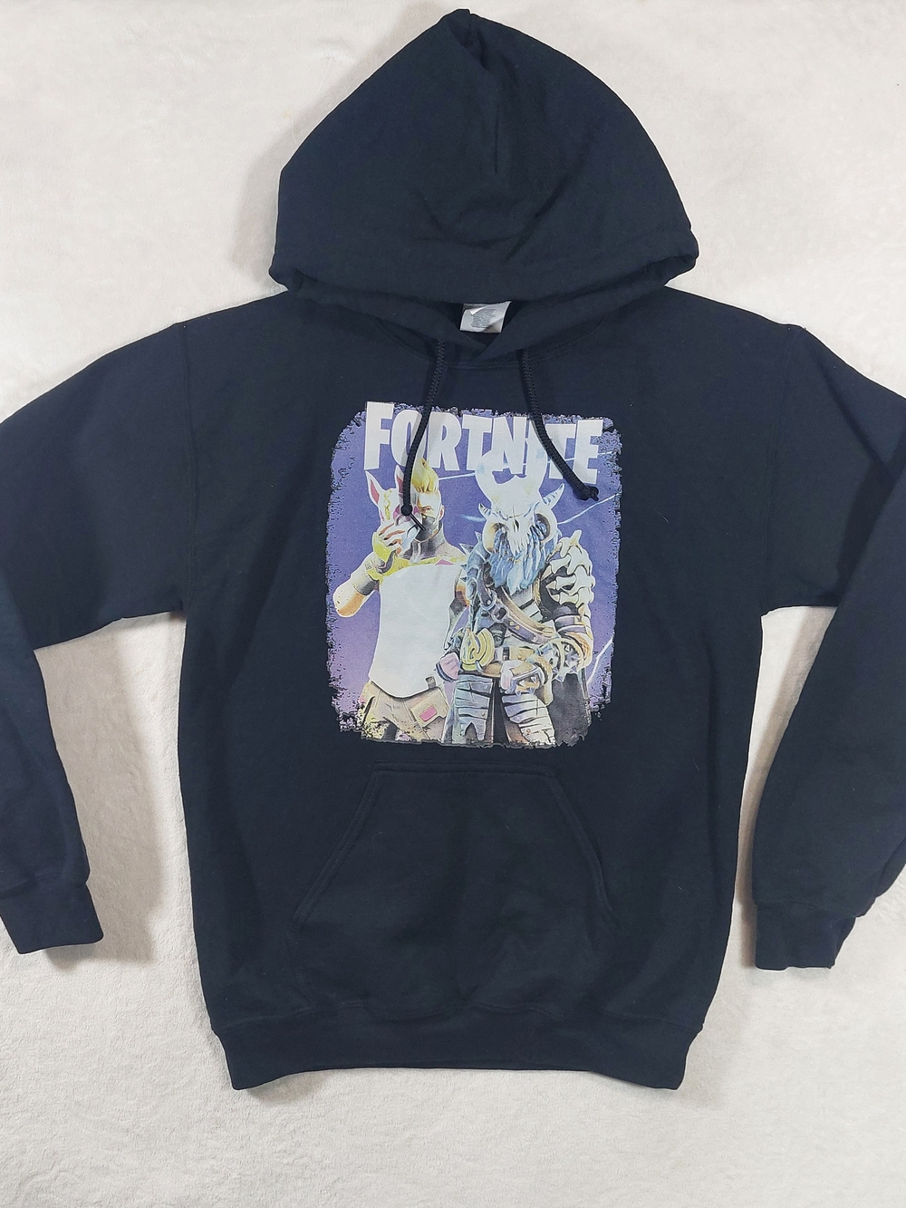Black Fortnite Hoodie S
